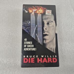 Vintage 1989 Die Hard VHS Factory Sealed Watermark Brand New
